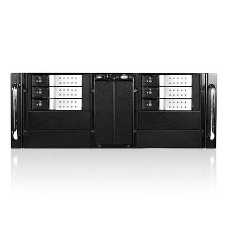 ISTARUSA NoPowerSupply 4U 6-bay Stylish Hotswap Trayless Storage Server D410-DE6SL